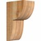 Ekena Millwork Crestline Rough Sawn Corbel, Western Red Cedar, 4"W x 6"D x 10"H COR04X06X10CRE00RWR - alternate 1